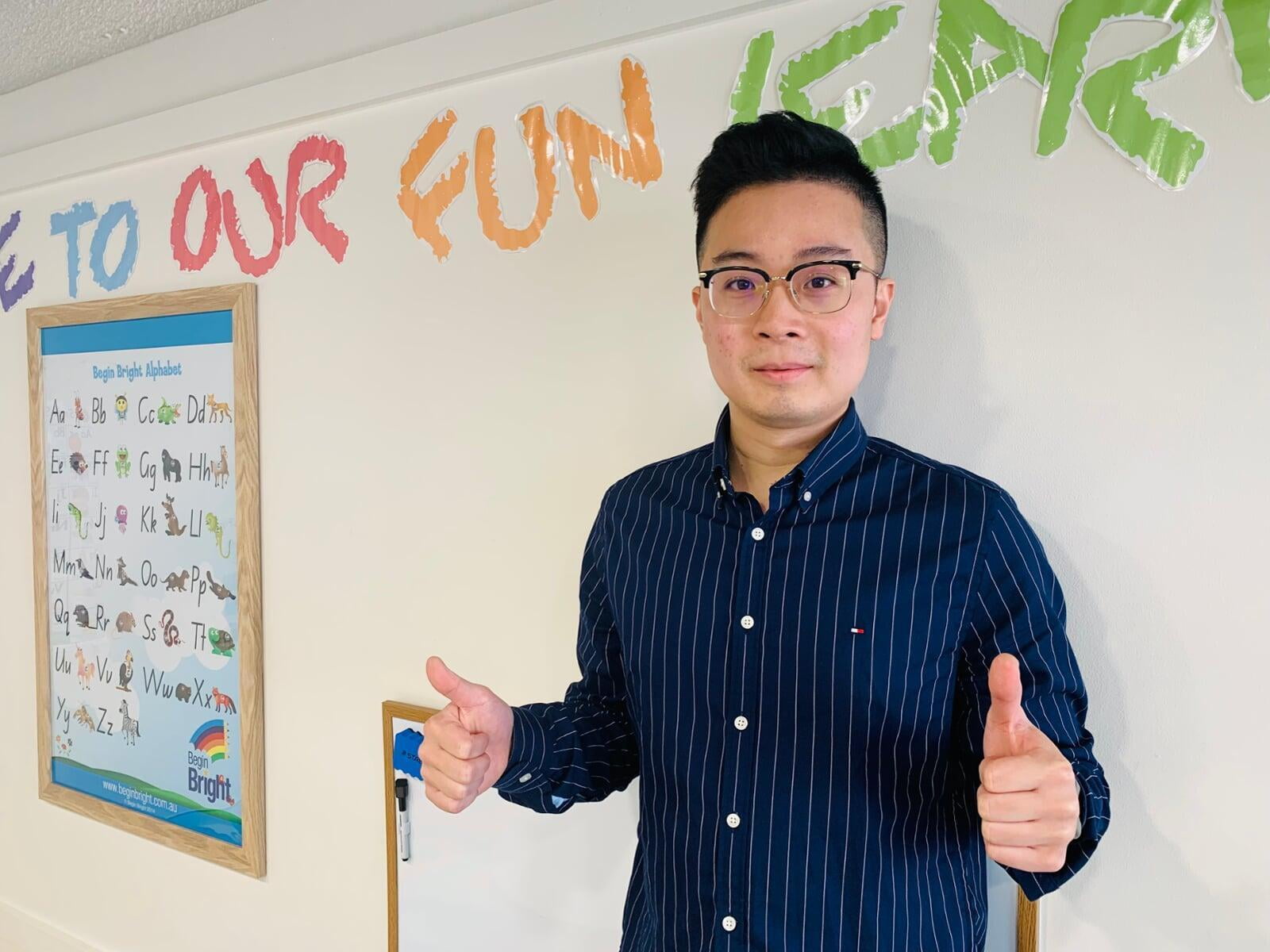 Welcoming our new licensee – Bryant Tan | Begin Bright Licensed Programmes.